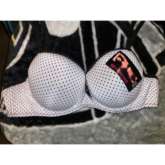 Women’s Black Polka Dot Bra 🖤 - Picture 11 of 13